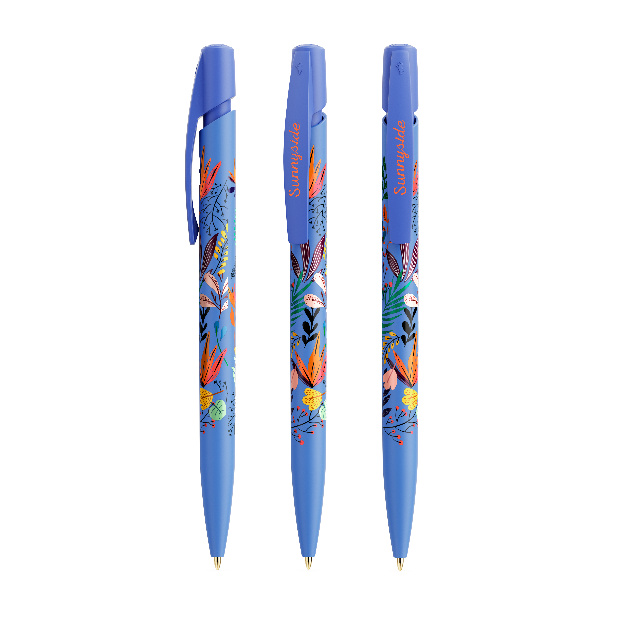 BIC® Media Clic drukbalpen met logo, frosted en dekkende onderdelen bedrukken met logo