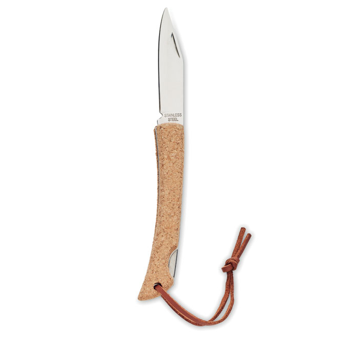 Couteau à manche en liège pliable - Cazères