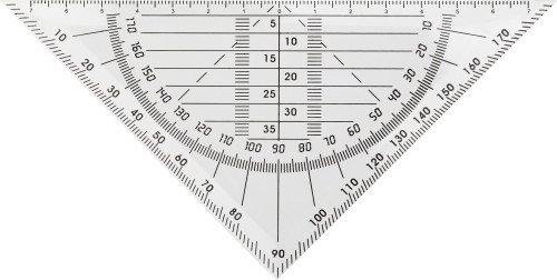 Plastik 45° Winkelmesser - Eisenstadt