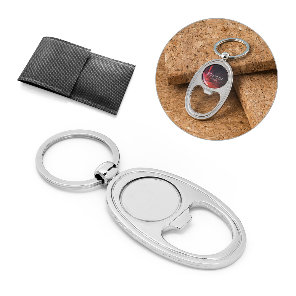 BLAKE. Porte-clés en métal -