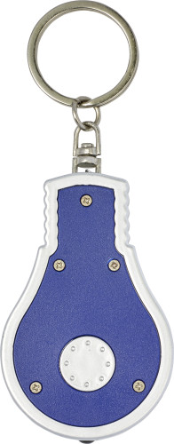 Porte-clés en forme d'ampoule ABS avec lumière LED - Cerisy-la-Forêt