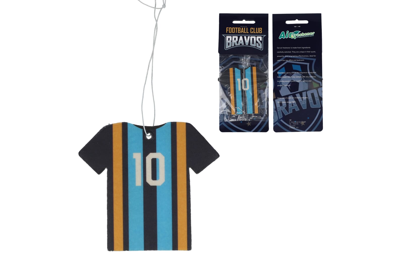 Oceaan Bries Auto Geur T-shirt - Nieuwpoort - Zaprinta Belgique