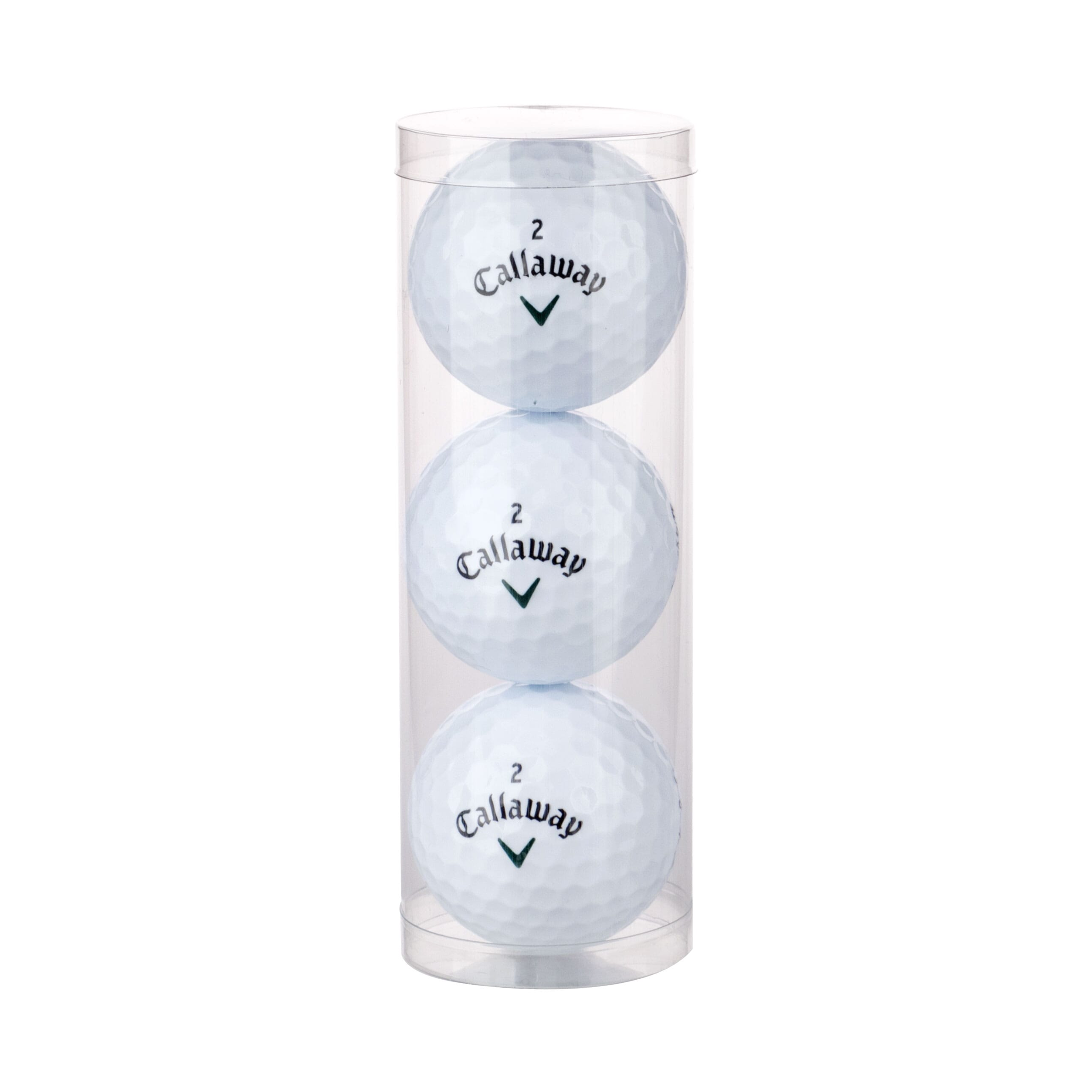 Tube Cadeau Transparent pour Balles de Golf - Thivet