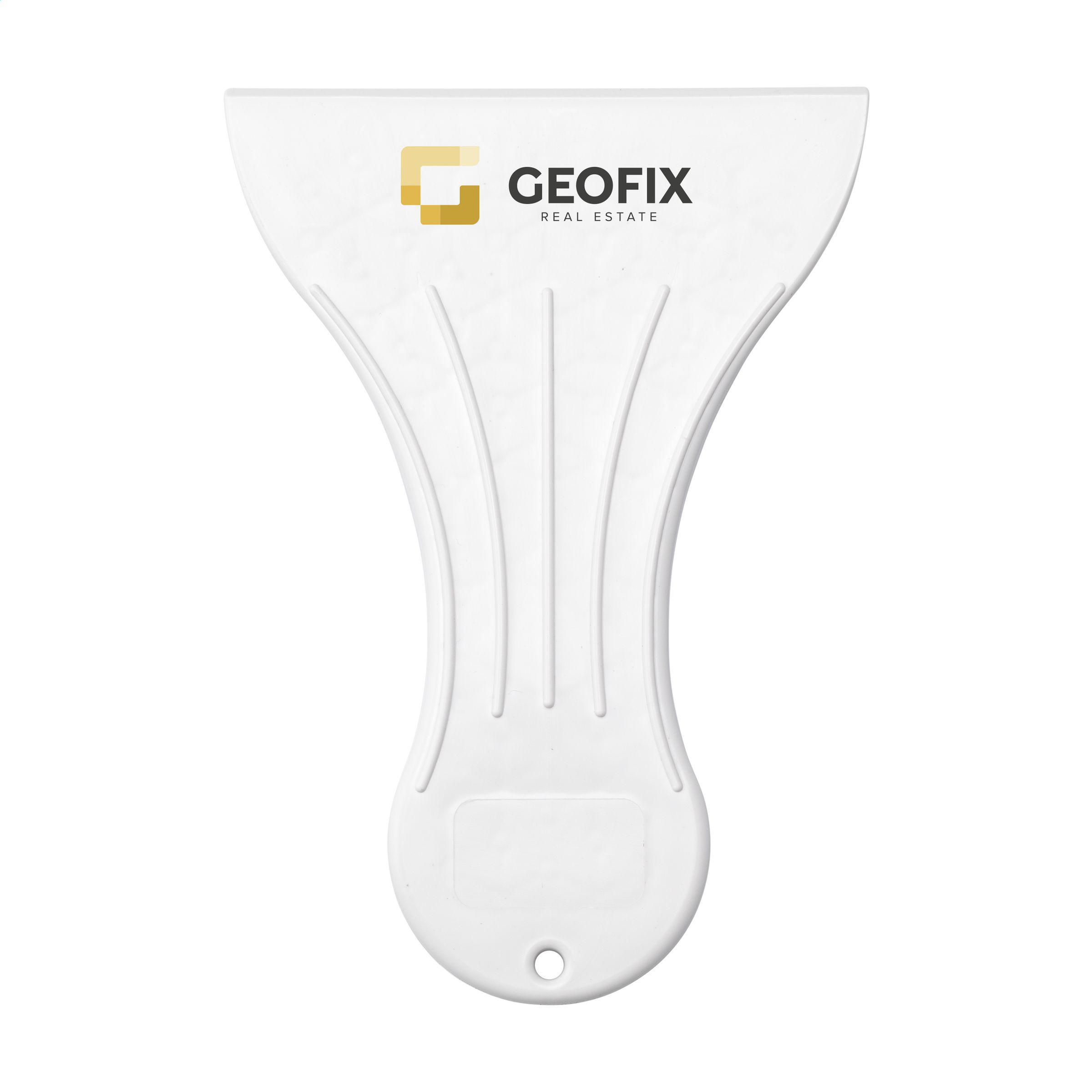 Uff Recycelter Sozialplastik-Eiskratzer