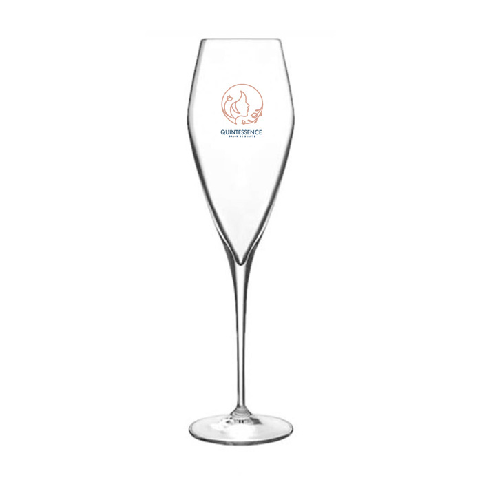 Verre à champagne personnalisé design 210 ml - Tenibre - Zaprinta Belgique