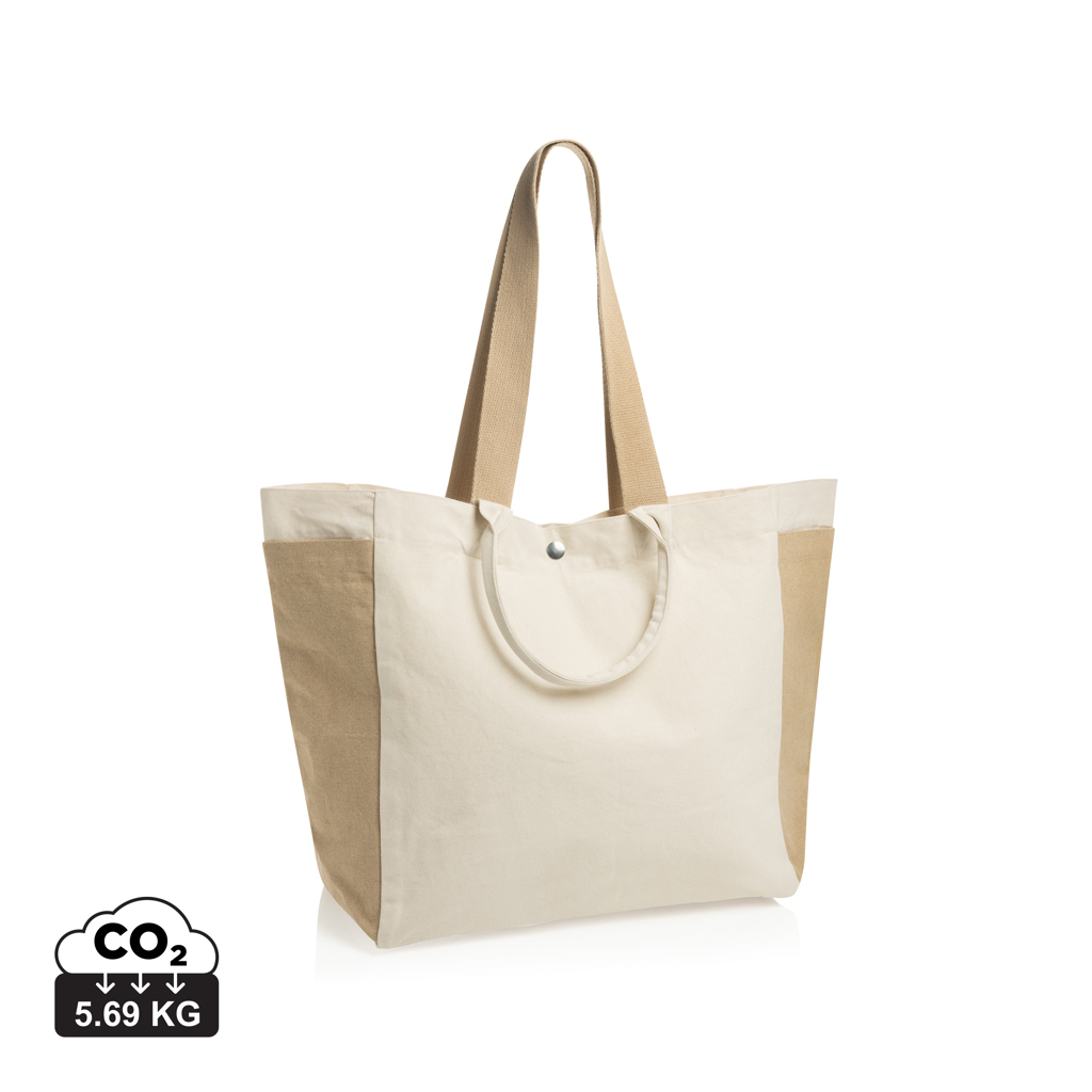 BEAU AWARE™ vielseitige Einkaufstasche aus 400gsm recyceltem Canvas