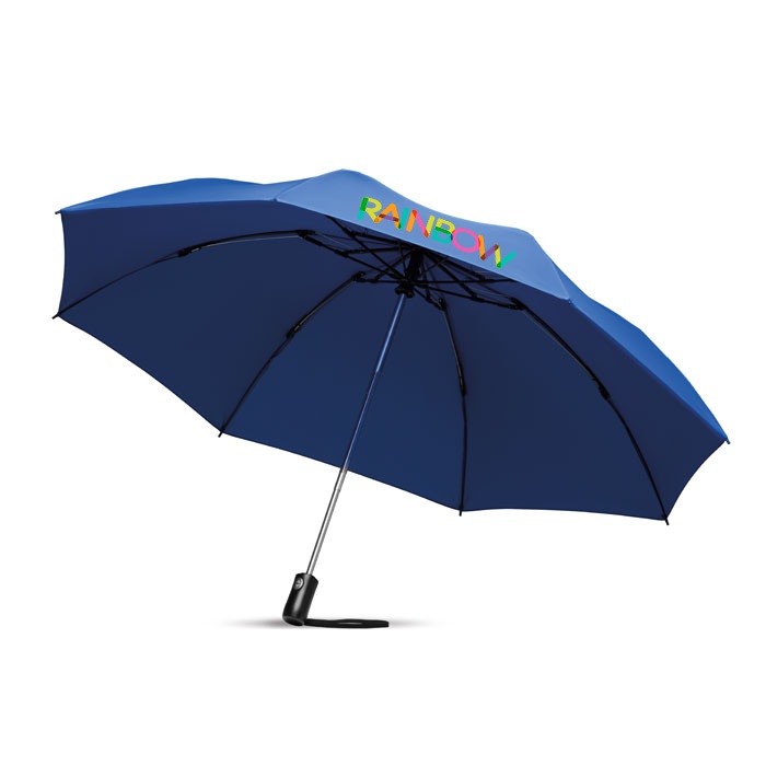 Parapluie pliant réversible personnalisé 107 cm - Romane - Zaprinta Belgique