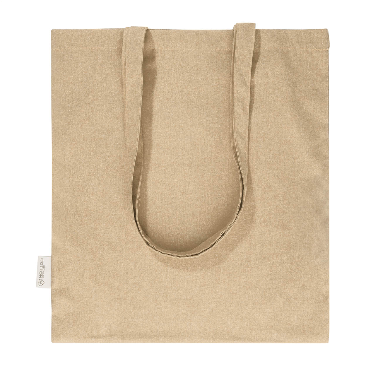 Sac shopping Totepex Hue personnalisé en coton recyclé et RPET, 140 g/m²