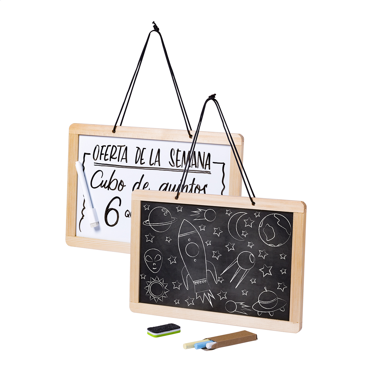 Doppelseitiges Küchentafel-Set - Mainz