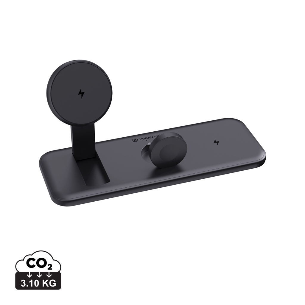 Magnetische 3-in-1 Draadloze Oplader - Zoutleeuw