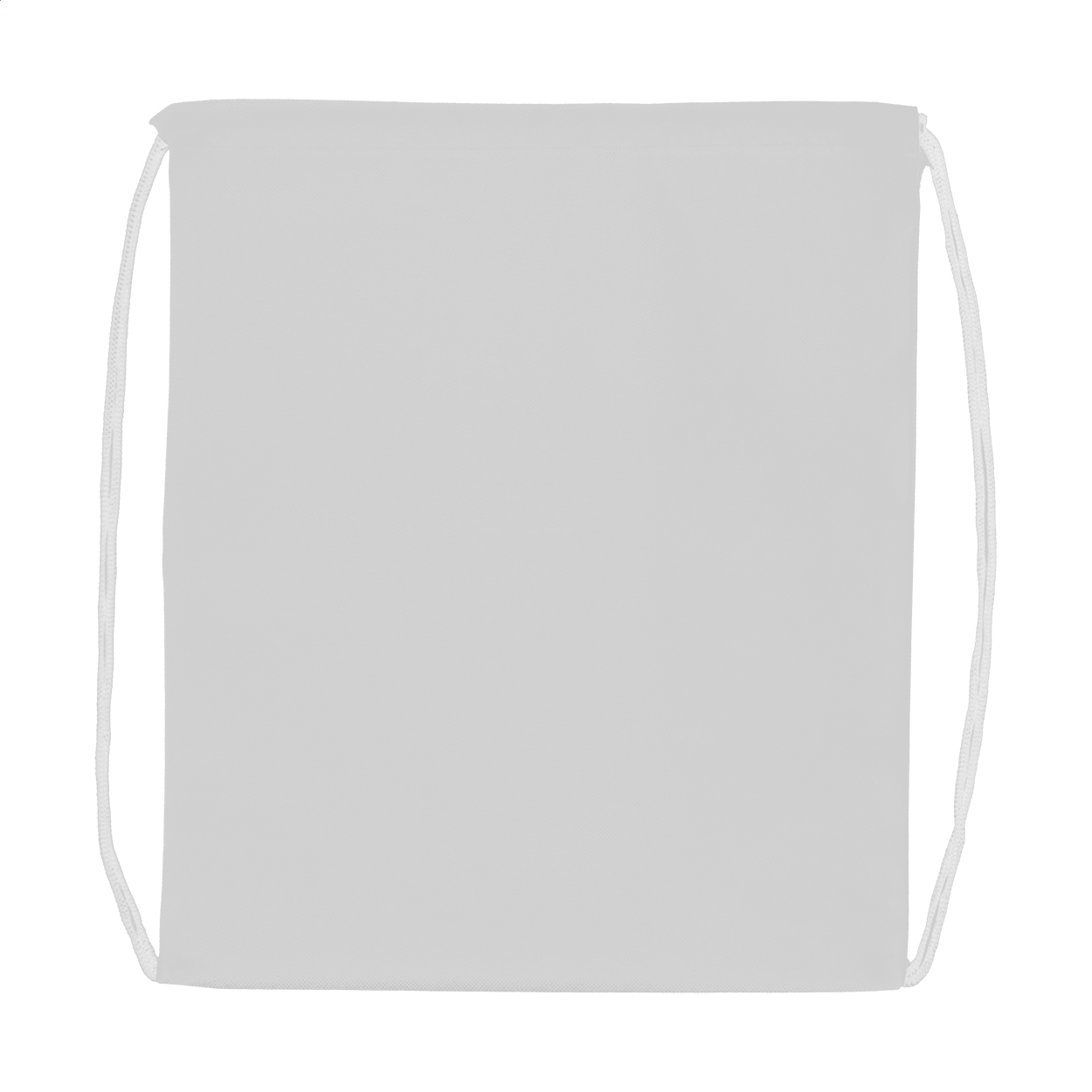 Pully Turnbeutel aus Non-Woven mit Zugkordel und Logo, bis 3 kg