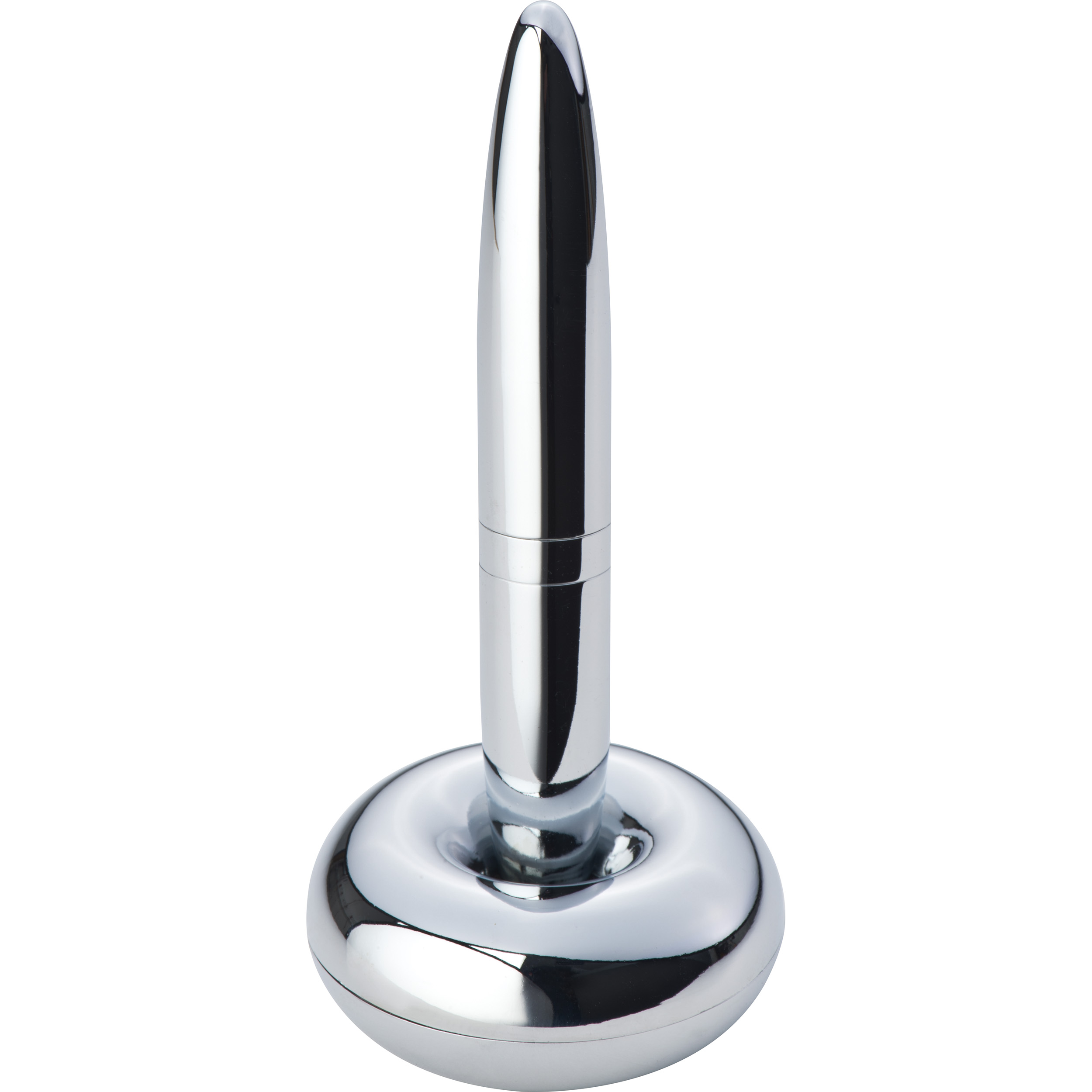 Zwevende Pen met Chrome Basis - Bertem