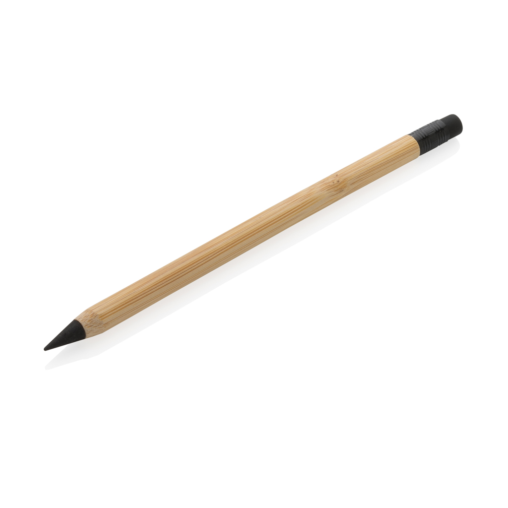 Crayon infini en bambou FSC® avec gomme - Zaprinta Belgique