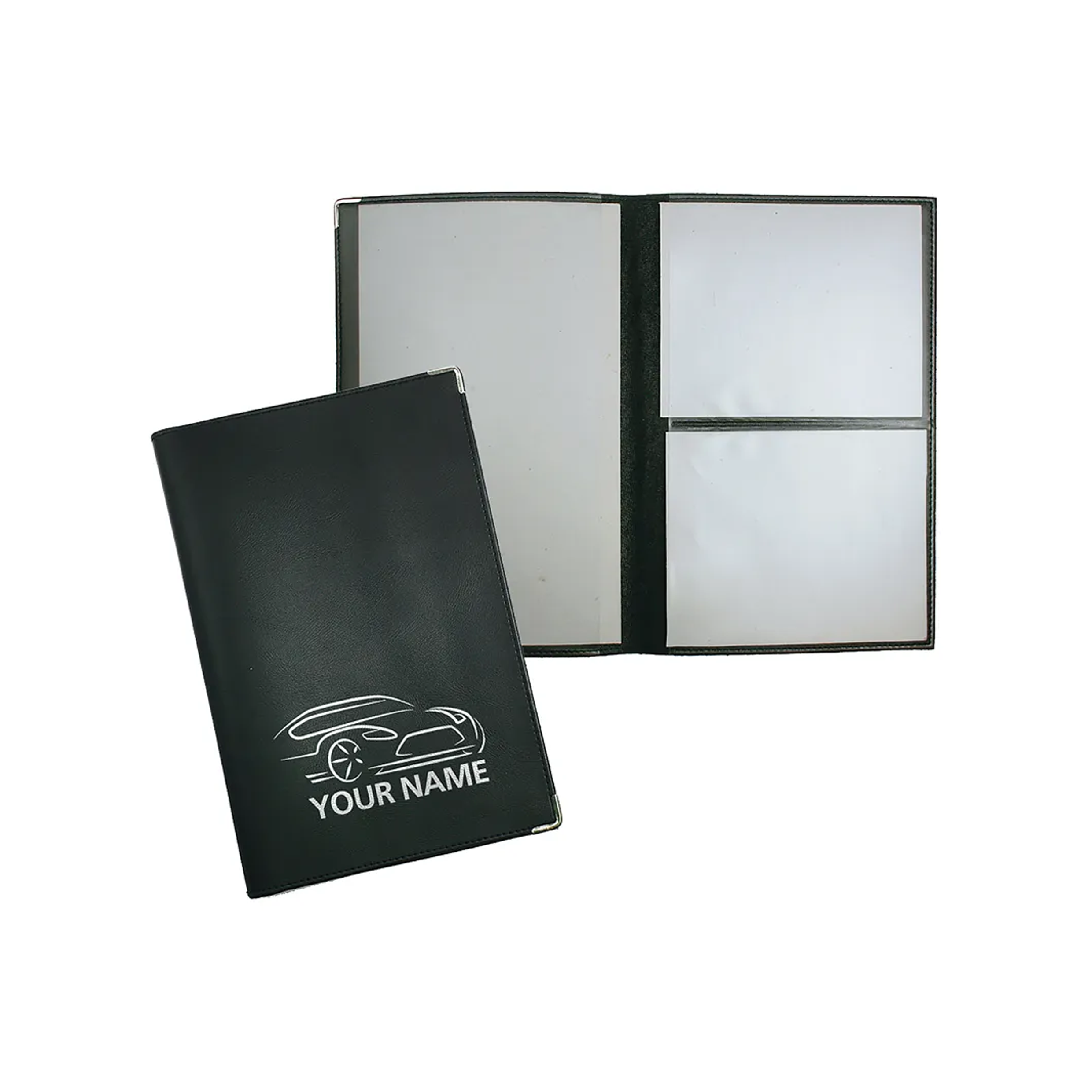 Porte-documents Belge en cuir synthétique - Saint-Dizant-du-Gua - Zaprinta Belgique