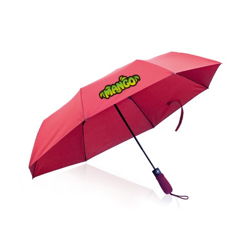 Parapluie pliant personnalisé 100 cm poignée en mousse - Samuel - Zaprinta Belgique