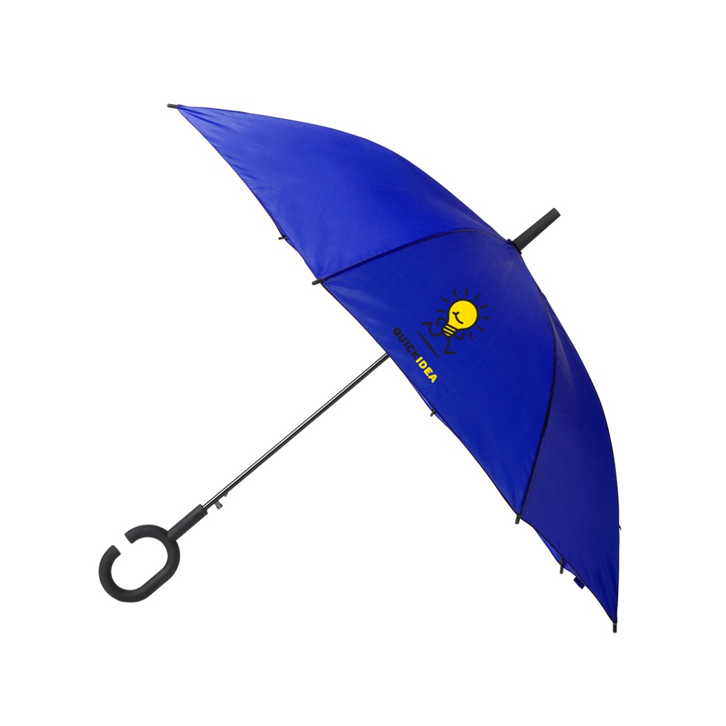 Parapluie personnalisé 105 cm avec poignée main libre - Paul - Zaprinta Belgique