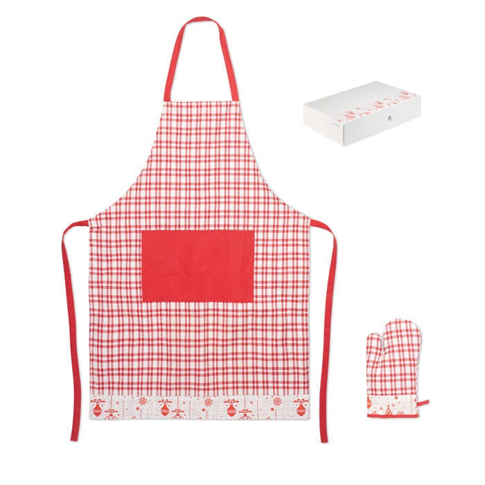 Set de cuisine personnalisé spécial Noël - N27