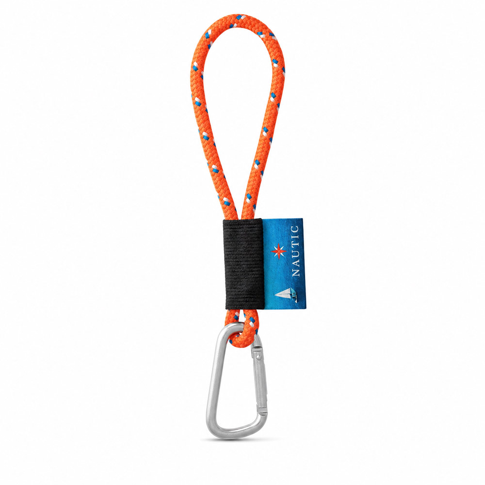 Gedrucktes Muster des Lanyard NAUTIC Kurz (Ø 7 mm) - Bad Oldesloe bedrucken mit Logo
