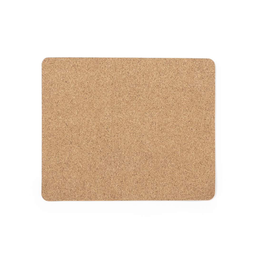 Tapis de souris en liège naturel - Une village