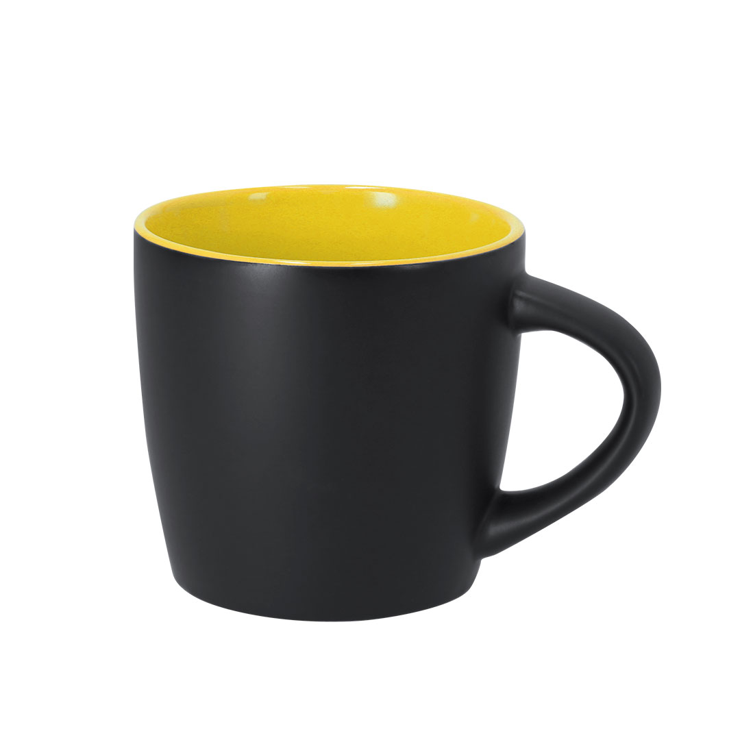 Matte Schwarz Keramikbecher - Zwönitz