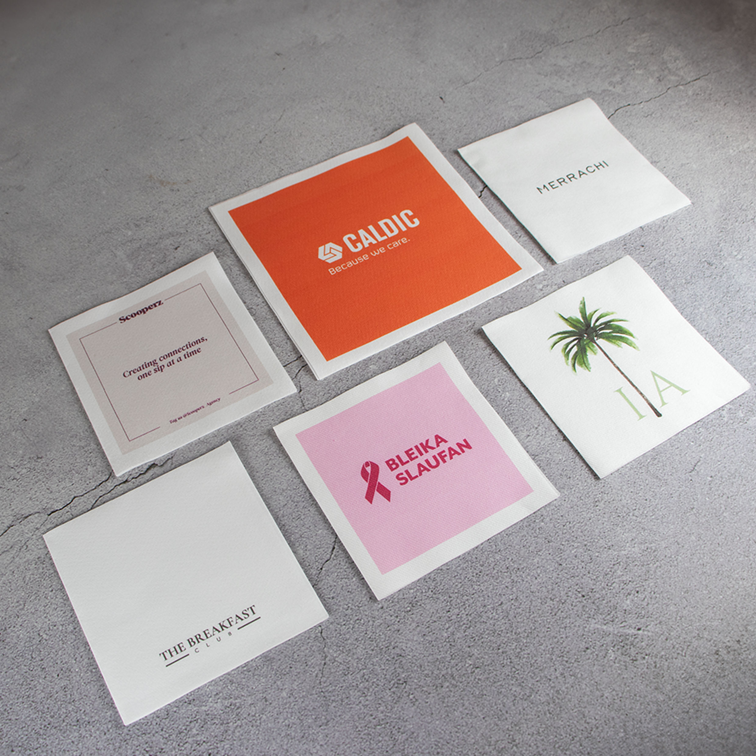 Papieren Zakdoekje - Nieuwerkerken