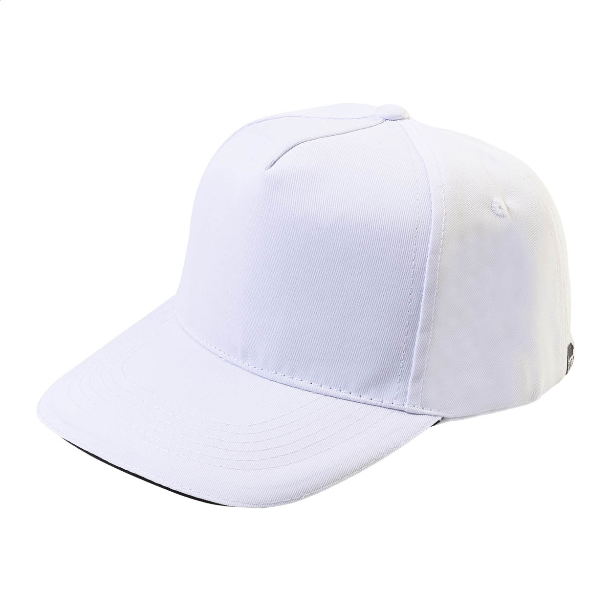 Casquette de baseball Aaron personnalisée en polyester RPET, 5 panneaux