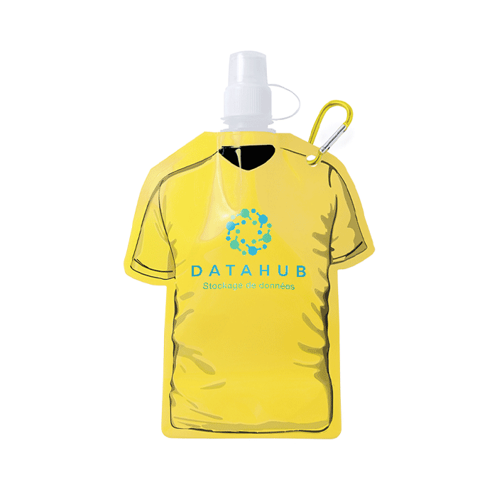 Gourde souple t-shirt personnalisée 470ml - Adrian
