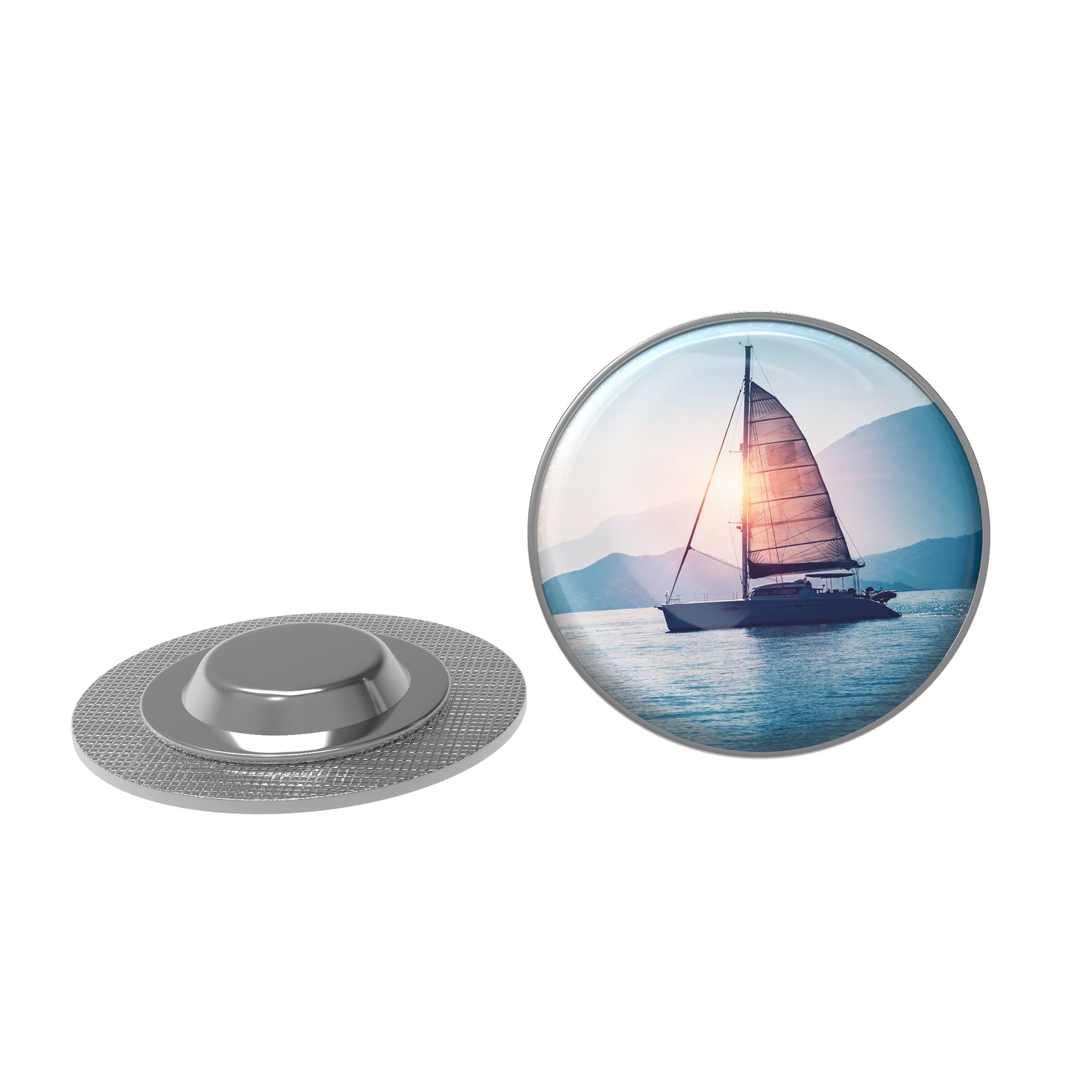 Épingle Métallique Ronde Magnétique - Richemont