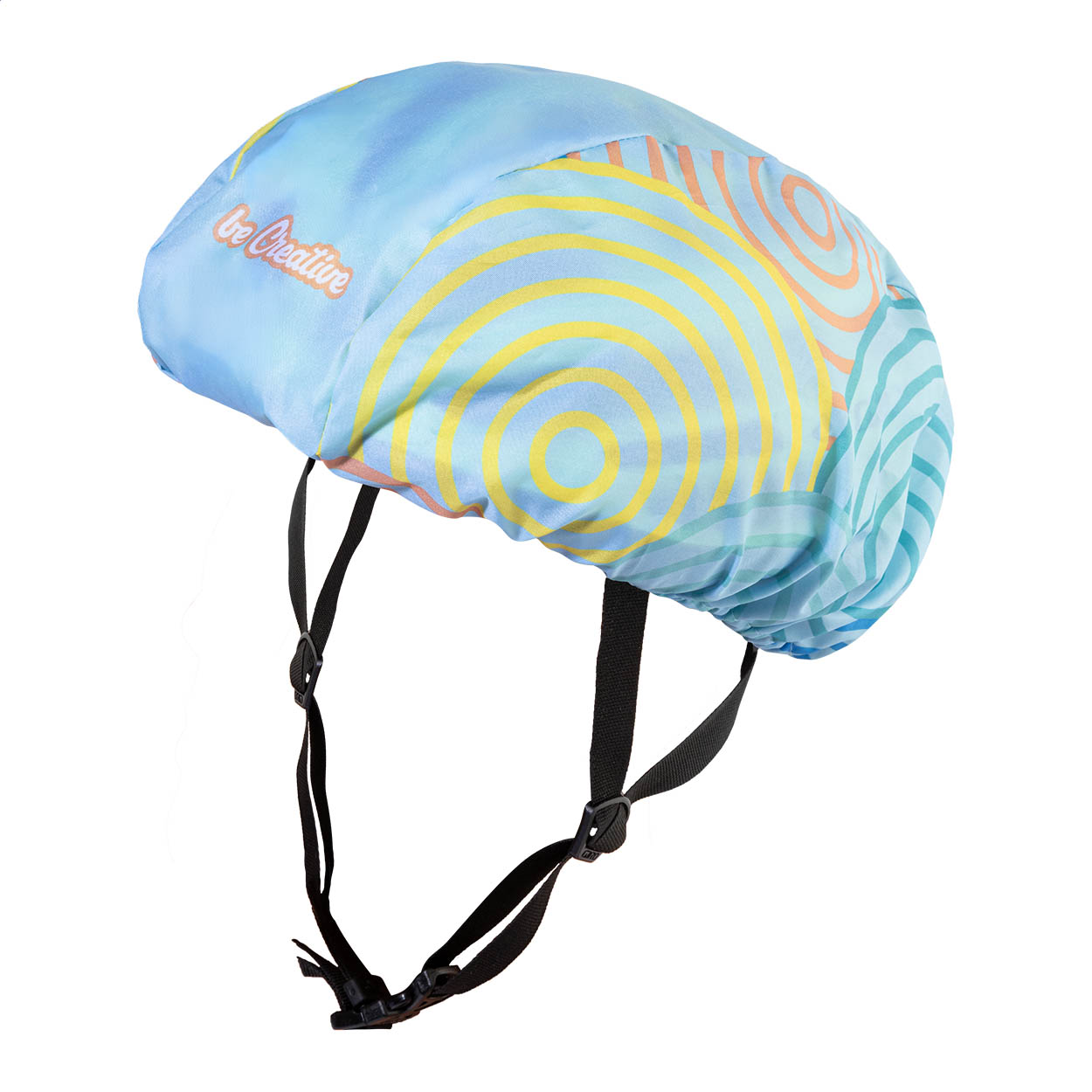 Maßgeschneiderte Fahrradhelmabdeckung CreaHelm Ride
