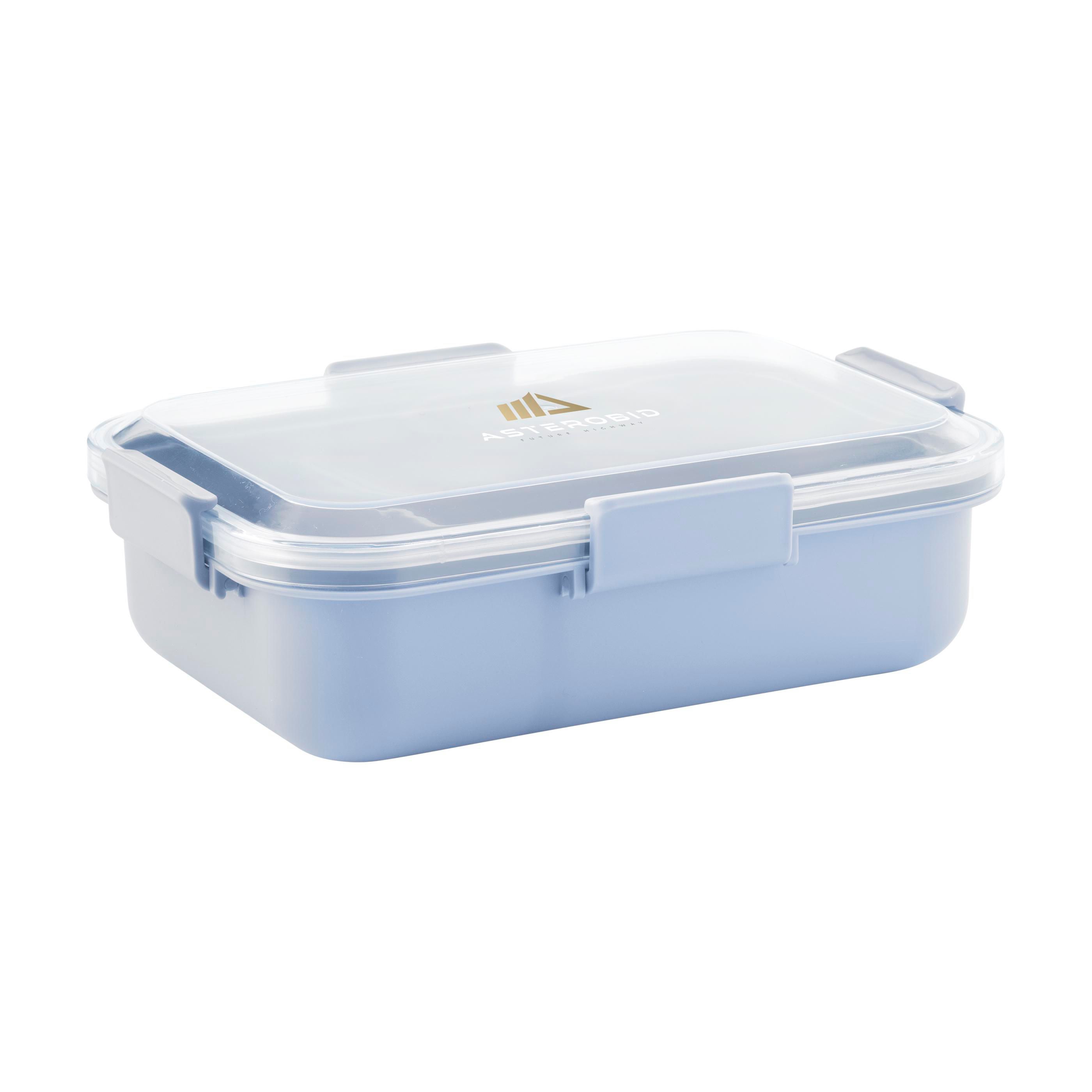 Everyday Lunchbox-to-Go 1 liter met 3 vakken, bedrukt met uw logo bedrukken met logo