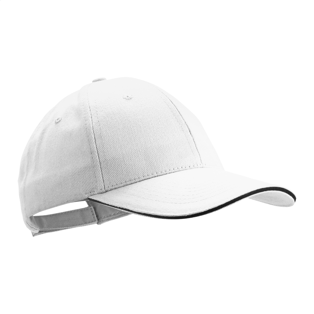 Rivera 6-Panel Baseball-Cap aus gebürsteter Baumwolle mit Logo