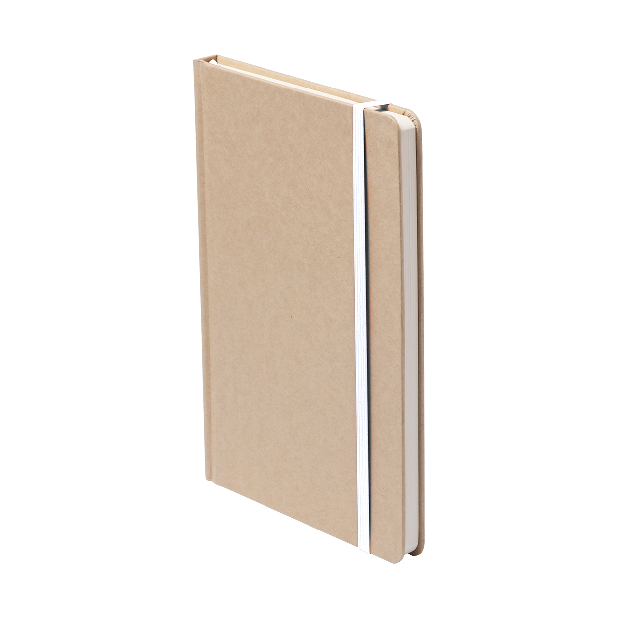 Recycled Notizbuch mit Gummiband - Gnoien