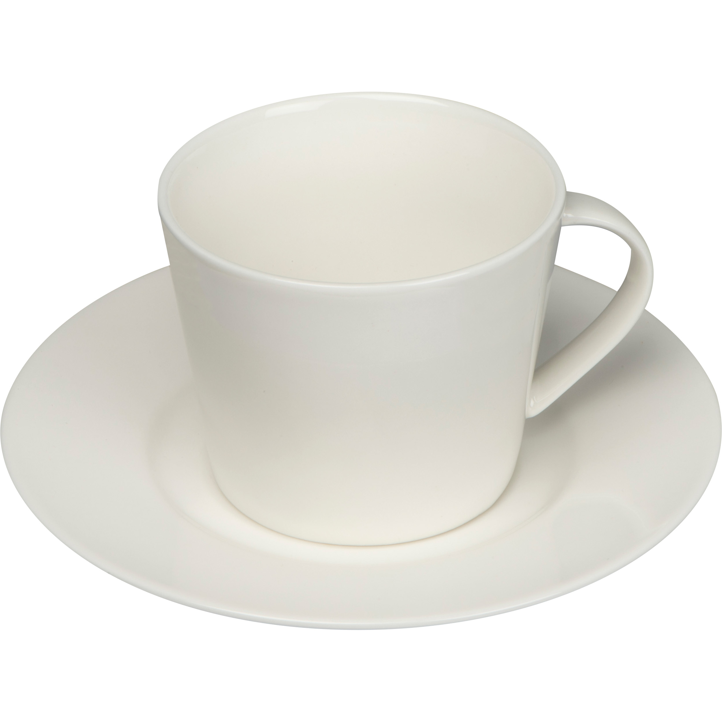 Tasse en porcelaine imprimée avec soucoupe - Zaprinta Belgique