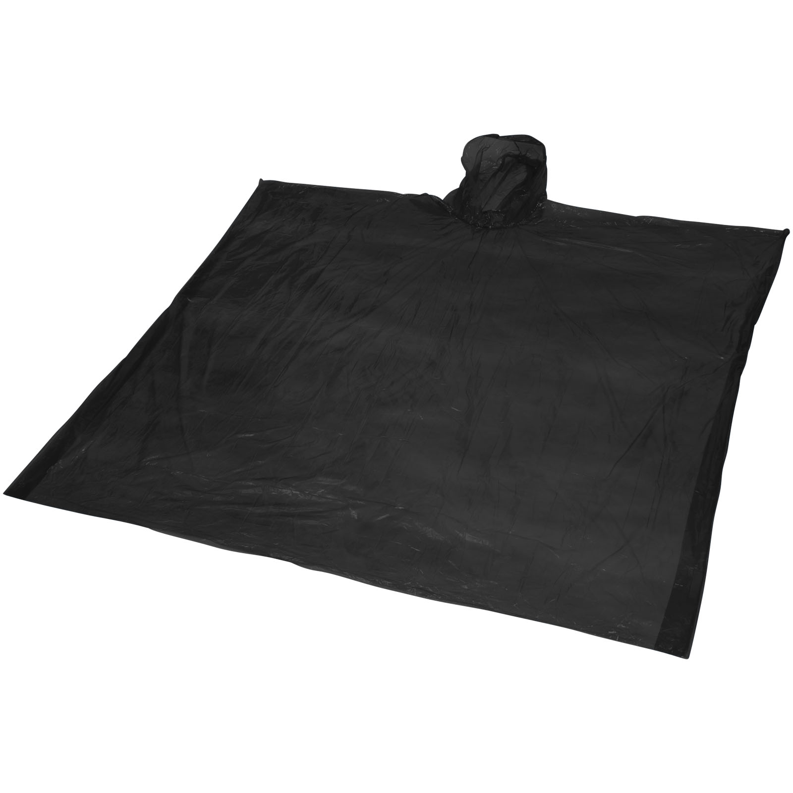 Poncho jetable avec pochette de rangement personnalisé - Philippe
