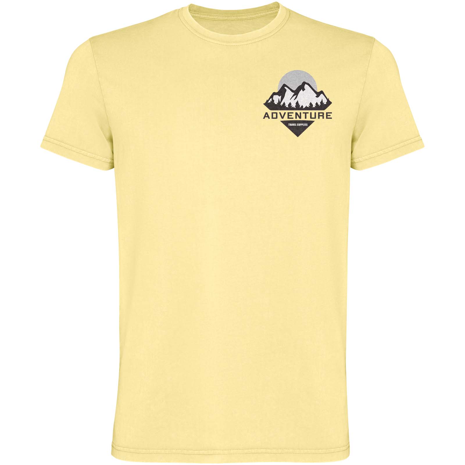 Heren T-shirt met Washed Finish - Beersel