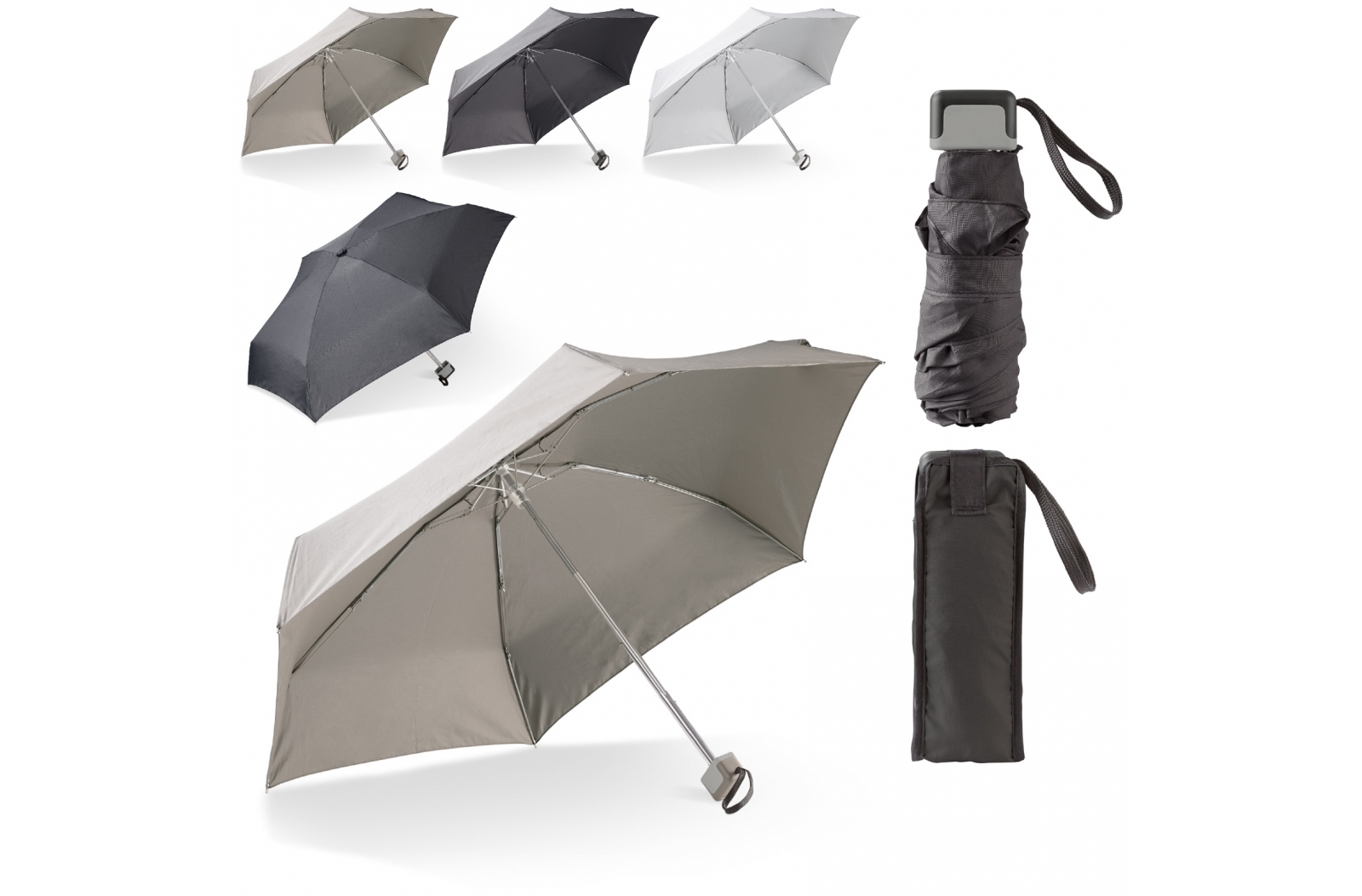 Parapluie très léger 21” avec pochette
