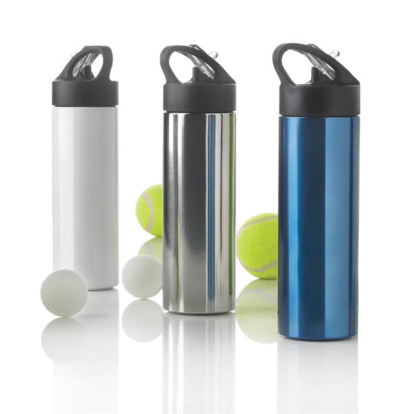 Bouteille de Sport en Acier Inoxydable Durable avec Paille - Betcave-Aguin - Zaprinta Belgique