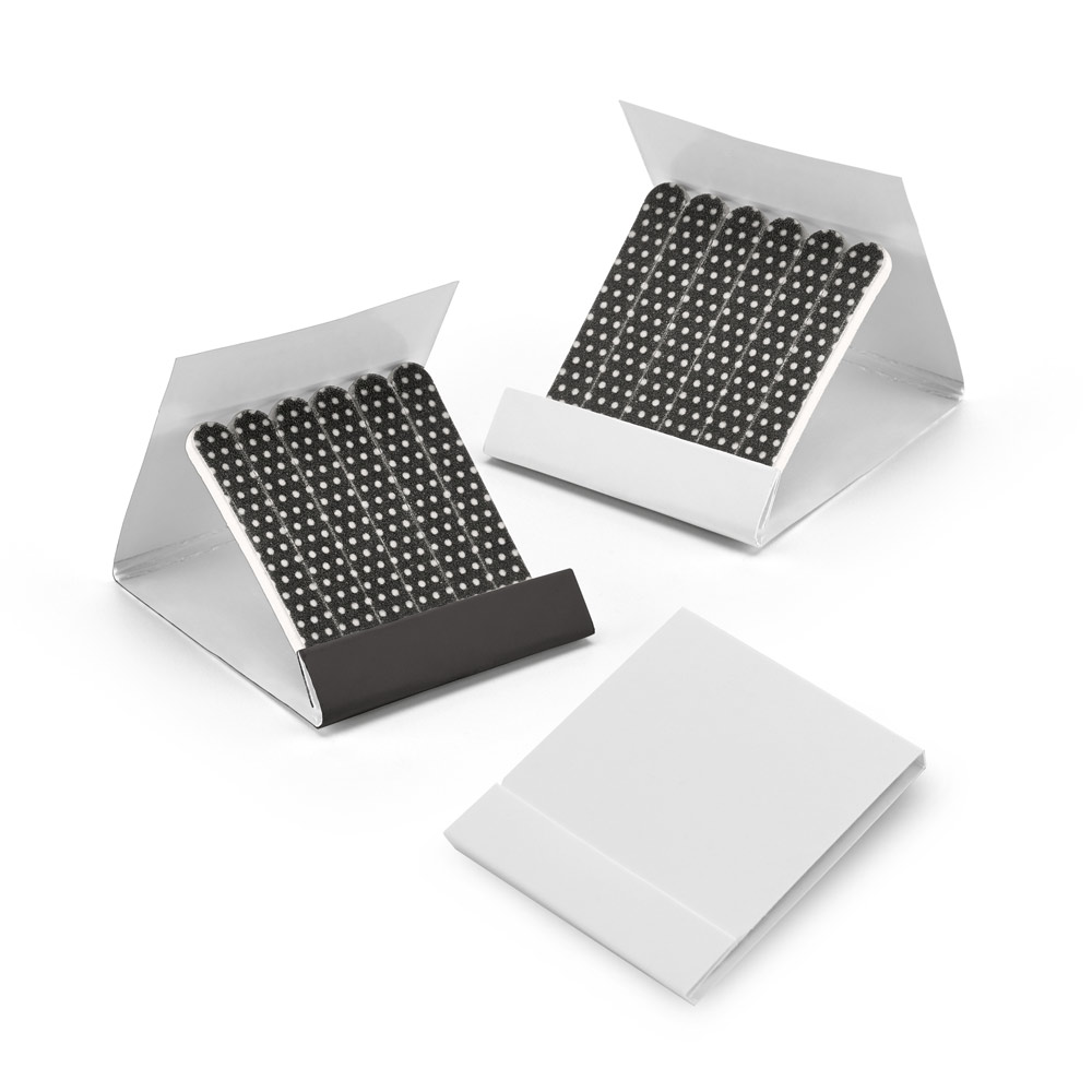 Set van 6 nagelvijlen in Kraftpapier doosje - Sint-Blasius-Boekel