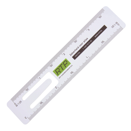 Kunststoff Lesezeichenlineal 150mm - Bad Berka