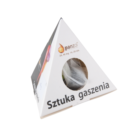 Sachets de thé en forme de pyramide dans une boîte en papier imprimée en couleur - Saint-Martin-sous-Vigouroux - Zaprinta Belgique