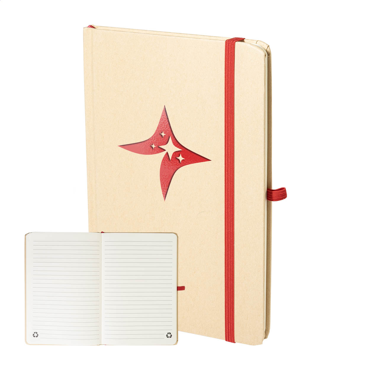 Metallisch Notitieboek - Woumen