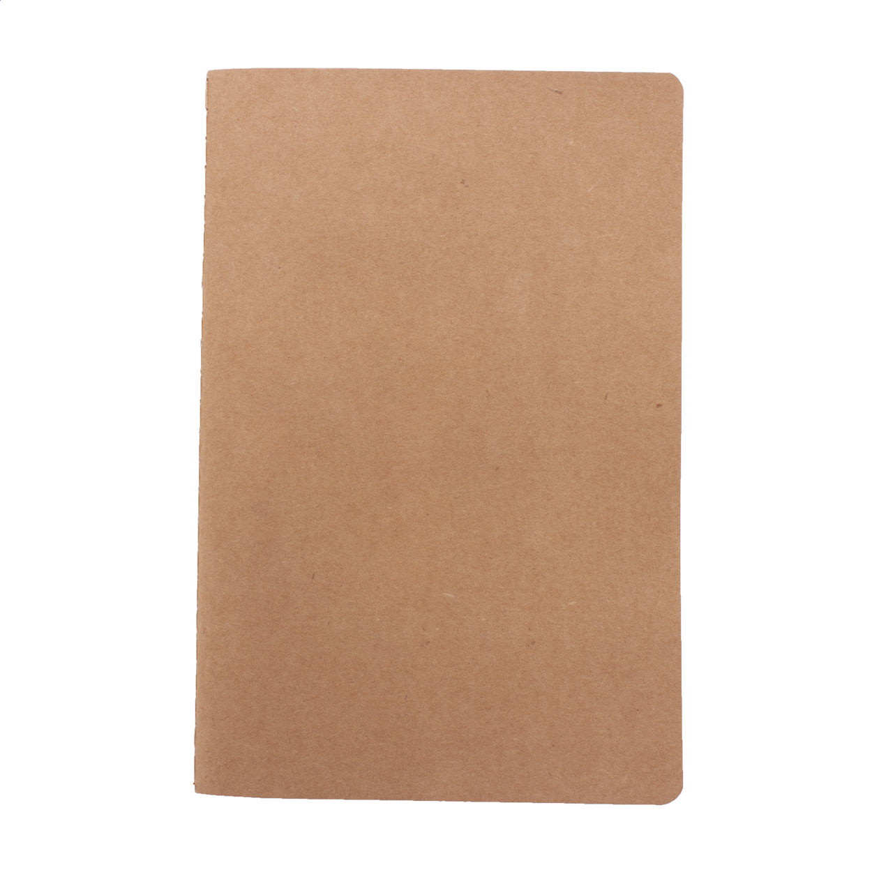 Carnet A5 Krafty personnalisé en papier recyclé, couverture cousue