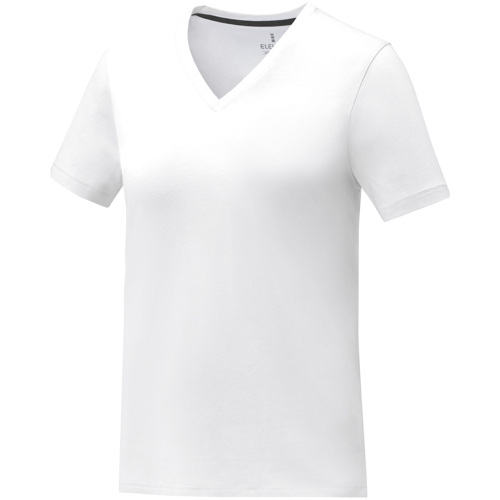 Korte mouw vrouwen V-hals t-shirt - Wervik