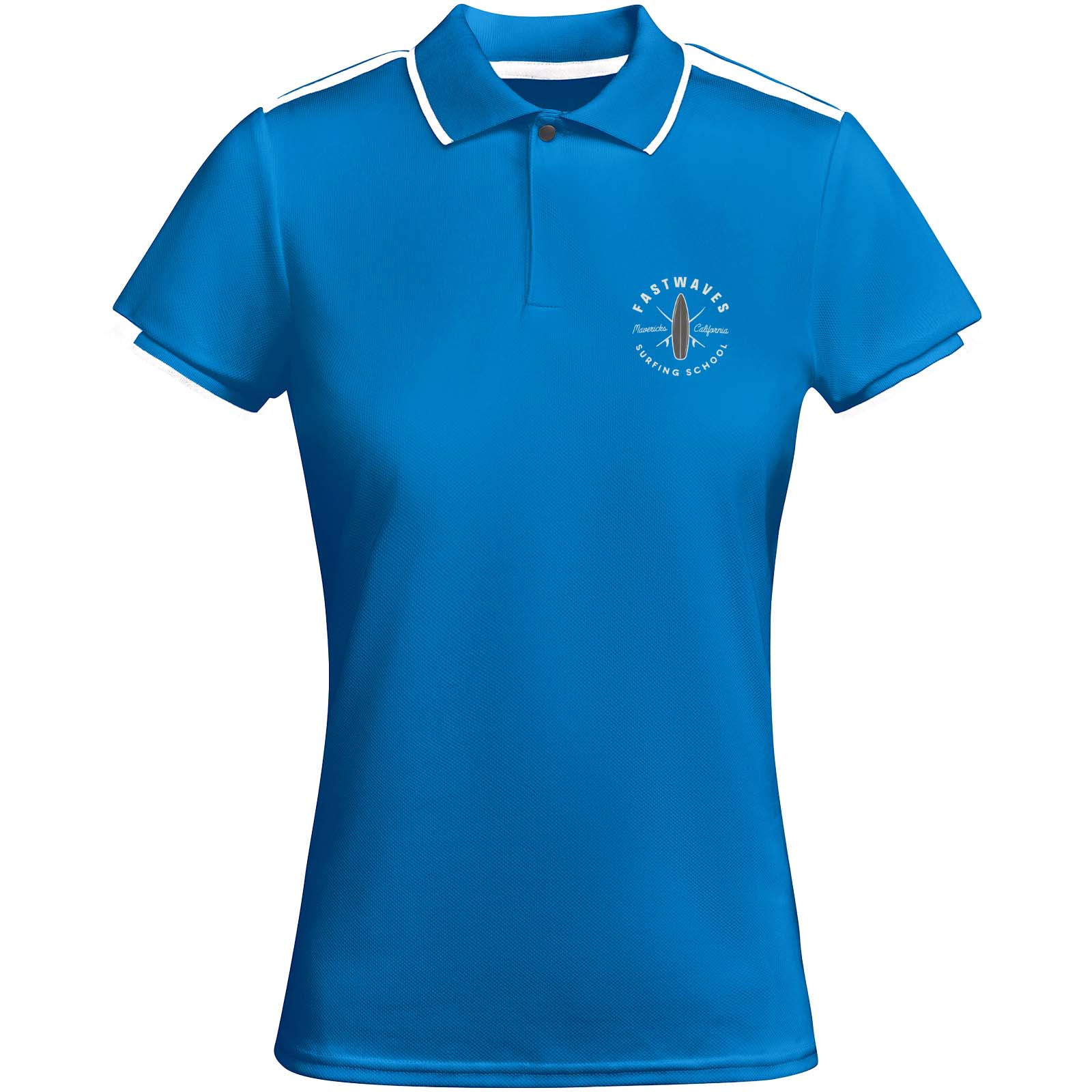 Sportliches Polohemd Damen aus recyceltem Polyester - Stadt Wehlen