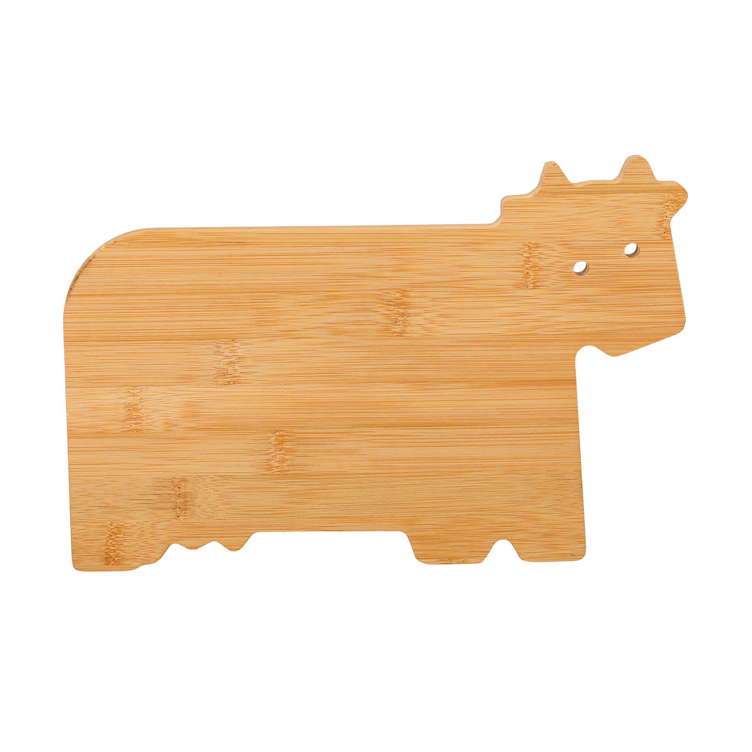 Koevormige Bamboe Snijplank - Niel