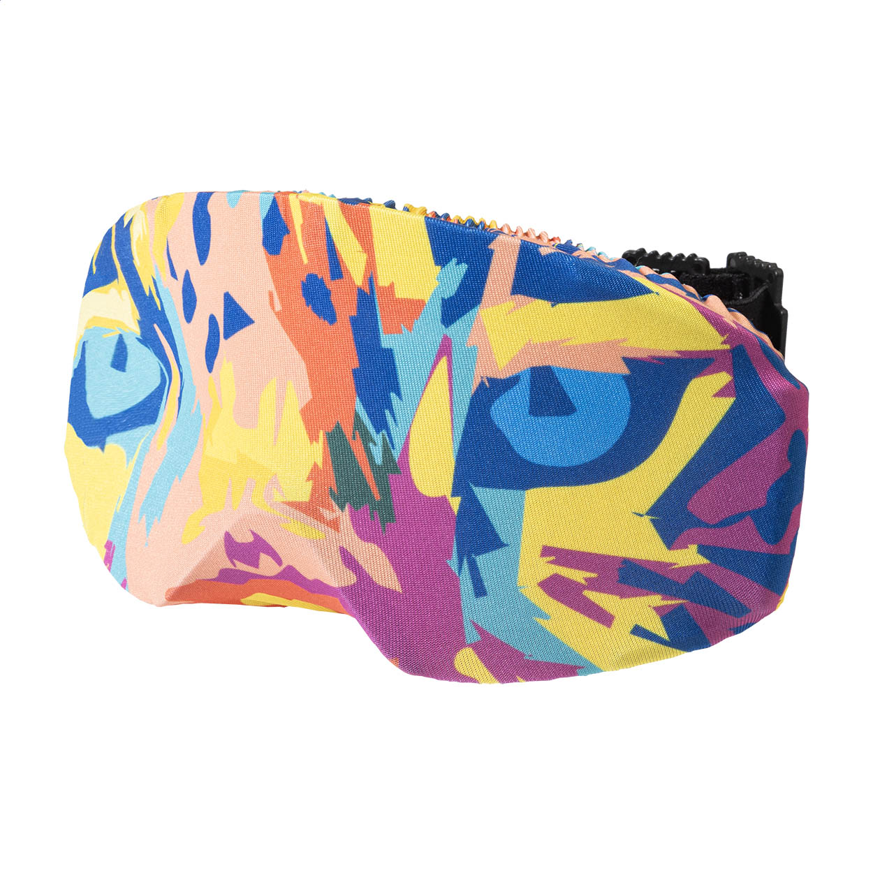 CreaSnow maßgefertigter RPET-Skibrillenüberzug mit Sublimation