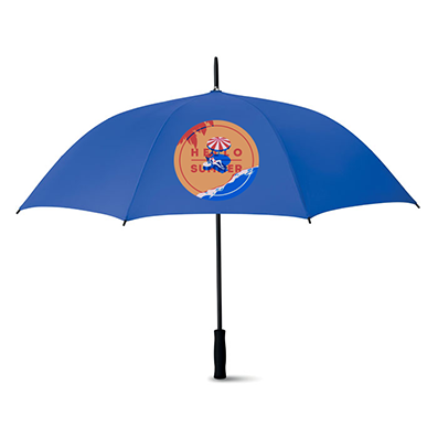 Parapluie personnalisé 116 cm poignée en mousse - Gaspard
