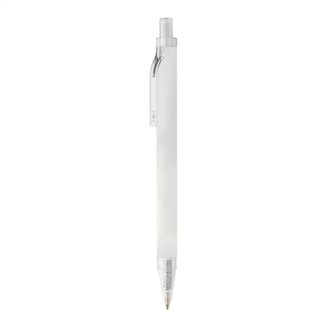 Stylo bille PeekThru personnalisé en alu recyclé et RPET transparent imprimé avec logo
