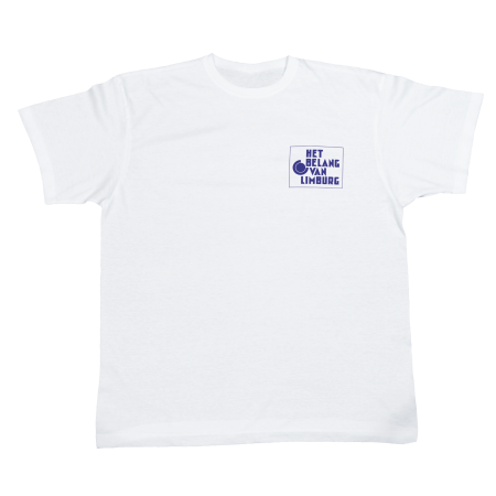 Weißes T-Shirt 150 gr/m2 - Größe L - Hirschberg