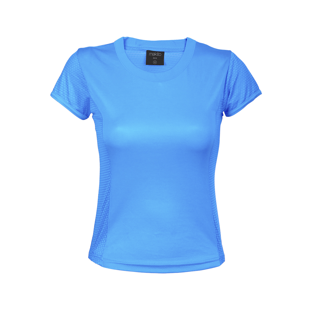 T-Shirt Technique pour Filles avec Tissage Hexagonal Respirant - Famechon